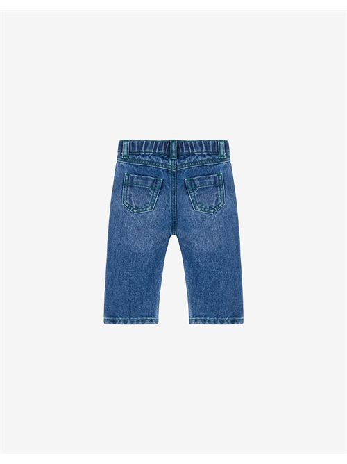 jeans bambina blu MOSCHINO KIDS | MUP04ZL0E29/40290